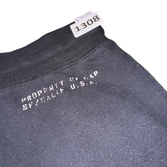 GAP ComfortFit Fleece-Lined Black Jogger Pants for Him & Her (see imperfection) - Picture 6 of 7